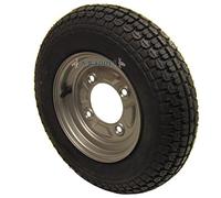 Trailer Wheel & Tyre 3.50-8 with 115mm PCD for Erde, Daxara 4 PLY TRSP12