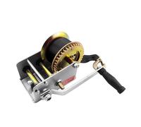 Trailer Winch 2000LBS / 900KG 8M Extra Long Synthetic Strap, Hand Winch Webbing Car Boat Trailer