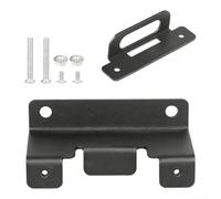 Trailer Wiring Harness Bracket for 4-Way Flat Connectors with Pre-Drilled Holes for Bumper or Hitch Mounting
