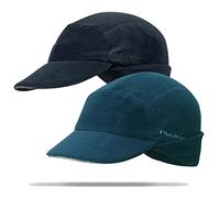 TrailHeads Fleece Ponytail Hat for Women - Trailblazer Reflective Winter Hat with Ponytail Hole for Workouts, Black/Teal 2 Pack