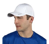 TrailHeads Men’s Running Hat with UV Protection | Quick Dry Sports Hats for Men | UPF 50 Hats | Summer Hats for Men - White