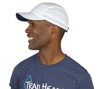 TrailHeads Mens Running Hat - Recycled Running Caps for Men - Athletic Hat for Sports, Tennis, Golf, Pickleball, Gym - White