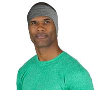 TrailHeads Tempo Running Headband | Ear Protection | Moisture Wicking Headband - heather grey