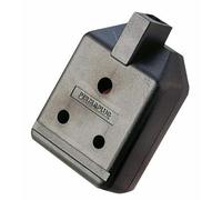 Trailing Socket 15A 3 Pin Round Blk, Current Rating 15A, No. of Outlets 1Outlets, Connector Body Material Plastic Body, Voltage Rating VAC 230V, Electrical Power Outlet Strips