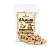 Trailmark Naturals - 1 LB - Raw Peanuts For Squirrels, Raw In Shell Peanuts For Birds and Wildlife- Squirrel Food, Wild Bird Seed - Grown in The USA