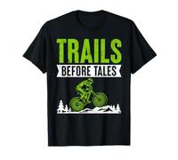 Trails Before Tales Mountain Bike Singletrack T-Shirt