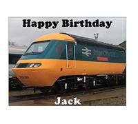 TRAIN A4 PREMIUM Edible ICING Cake Topper intercity 125 D4