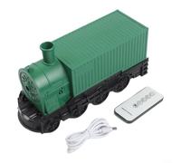 Train Aroma Diffuser 300ml Humidifier with Remote 7-Color Light Quiet Mist for Bedroom Living Room Homes Office Decor Red/(Green)