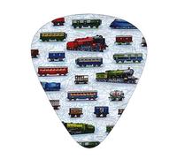 Train Cars Guitar Paddle 12 Pack Guitar Pickup Suitable For Playing Acoustic Guitars, Electric Guitars, Etc.