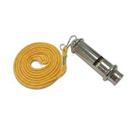 Train Conductor Whistle | Classic Railroad Whistle | Crossing Guard Whistles | Vintage Railway Whistles | Conductor Costume Accessories | Crossing Guard Costumes | Authentic Metal Design with Lanyard