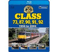 Train Crazy 30 Years: Class 73, 87, 90, 91, 92 1994 to 2002 Compilation . Blu-ray