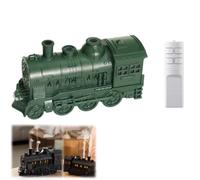 Train Diffuser for Essential Oils, 300mL Train Essential Oil Diffuser and Humidifier with 2 Mist Modes, 4 Light Effects, Remote Control (#C)