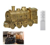 Train Diffuser for Essential Oils, 300mL Train Essential Oil Diffuser and Humidifier with 2 Mist Modes, 4 Light Effects, Remote Control (#E)
