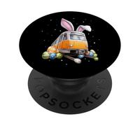 Train Dinosaur Locomotive Rabbit Eggs Bunny Ears Cute Spring PopSockets Adhesive PopGrip