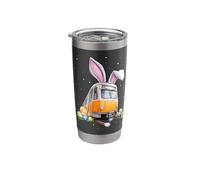 Train Dinosaur Locomotive Rabbit Eggs Bunny Ears Cute Spring Stainless Steel Insulated Tumbler