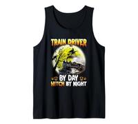 Train Driver by Day Witch by Night Tank Top