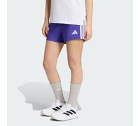 adidas Girl's Train Essentials 3-Stripes Shorts, Pure Purple/White, 14-15 Years