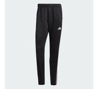 adidas Men's Train Essentials 3-Stripes Training Pants, Black/White, S