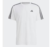 adidas Performance Train Essentials 3-Stripes Training T-Shirt, White/Black, Size S, Men White/Black