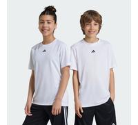 adidas Unisex Kids Train Essentials Logo Regular Fit Junior Shirt, White/Black, 9-10 Years