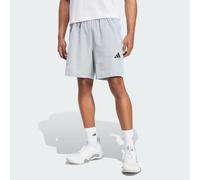 adidas Men's Train Essentials Woven Melange Shorts, Glow Blue Mel, XXL