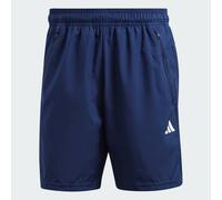 adidas Men's Train Essentials Woven Training Shorts, Dark Blue/White, XS 7 inch