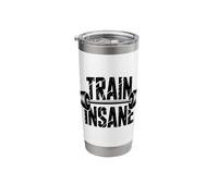 Train Gym Motivation Workout Stainless Steel Insulated Tumbler