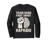 Train Hard Fight Smart Hapkido Martial Art Long Sleeve T-Shirt