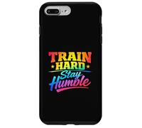 Train Hard Stay Humble Motivational Gym Case for iPhone 7 Plus/8 Plus
