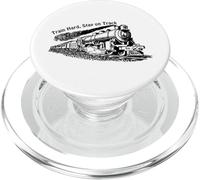 Train Hard Stay On Track Locomotive Fitness PopSockets PopGrip for MagSafe