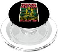 Train Heavy My Pre-Workout Is Rejection Funny Vintage Gym PopSockets PopGrip for MagSafe
