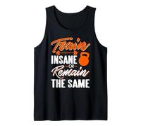 Train Intense or Stay the Same Workout Quote Tank Top