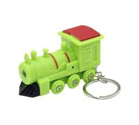 Train Keychain LED Light Decorative Keychain with Sound Car Keyring Train Pendant Keyholders Hangings Ornaments Led Light Keyholders with Sound Bag Charm Car Chains