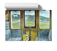 Train Landscape By Eric Ravilious | Unframed Wall Art Print | Ready to Frame Poster | Modern Home Decor Picture | Artwork for Living Room, Bedroom, Kitchen or Office | A2 (42x59.4 cm)