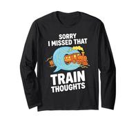 Train Lover Commuter Life Train Commute Rail Lover Long Sleeve T-Shirt