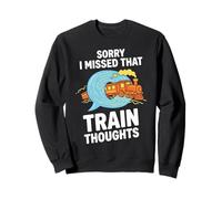 Train Lover Commuter Life Train Commute Rail Lover Sweatshirt