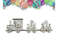 Train Model Wooden Spring Table Decoration - Table Decoration for the Table - Decoration for Living Room Desk Home Party Christmas Car Interior