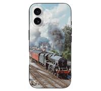 Train on The Railway Station Cover Compatible with iPhone 16