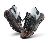 Train on The Railway Station Men's Running Shoe Lightweight Sneaker