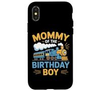 Train Party Mommy Of The Birthday Boy Matching Case for iPhone X/XS