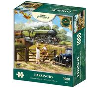 Train Passing By Jigsaw Puzzle 1000 Piece Kevin Walsh Nostalgia Railways