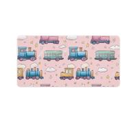 Train Pattern Mouse Mat Pad Desk Mat Office Accessories 30x60cm