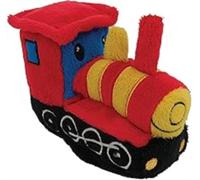 The Puppet Company Train Finger Puppet in Red - Commute Plush Toy for Storytelling, Role Play and Travel - Cute Rail Vechile Collectable for Children and Adults - 12cm