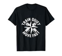 Train Quiet Move Fast Entrepreneur Mindset T-Shirt
