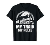 Train Railroad Locomotive My Train T-Shirt