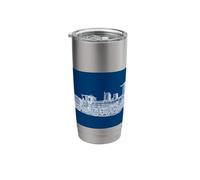 Train Steam Train Old Trains Retro 19th Century Museum Railway Stainless Steel Insulated Tumbler