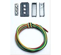 Train Tech TTSH4 Signal Heads Kit 3 Aspect Home Distant (R/Y/G)