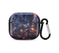 Train The Express American Railroad Bluetooth Headset Cover Hard Shell Earbuds Case Protective Cover Compatible with Airpods 3
