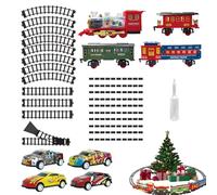 Train Toys | Classic Track with Lights and Music - for Locomotive Engine Diecast Model,for Boys Girls Children Toddler Learning Birthday Friends Educational