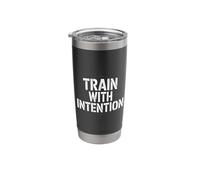 Train with Intention Shooting Focus Stainless Steel Insulated Tumbler